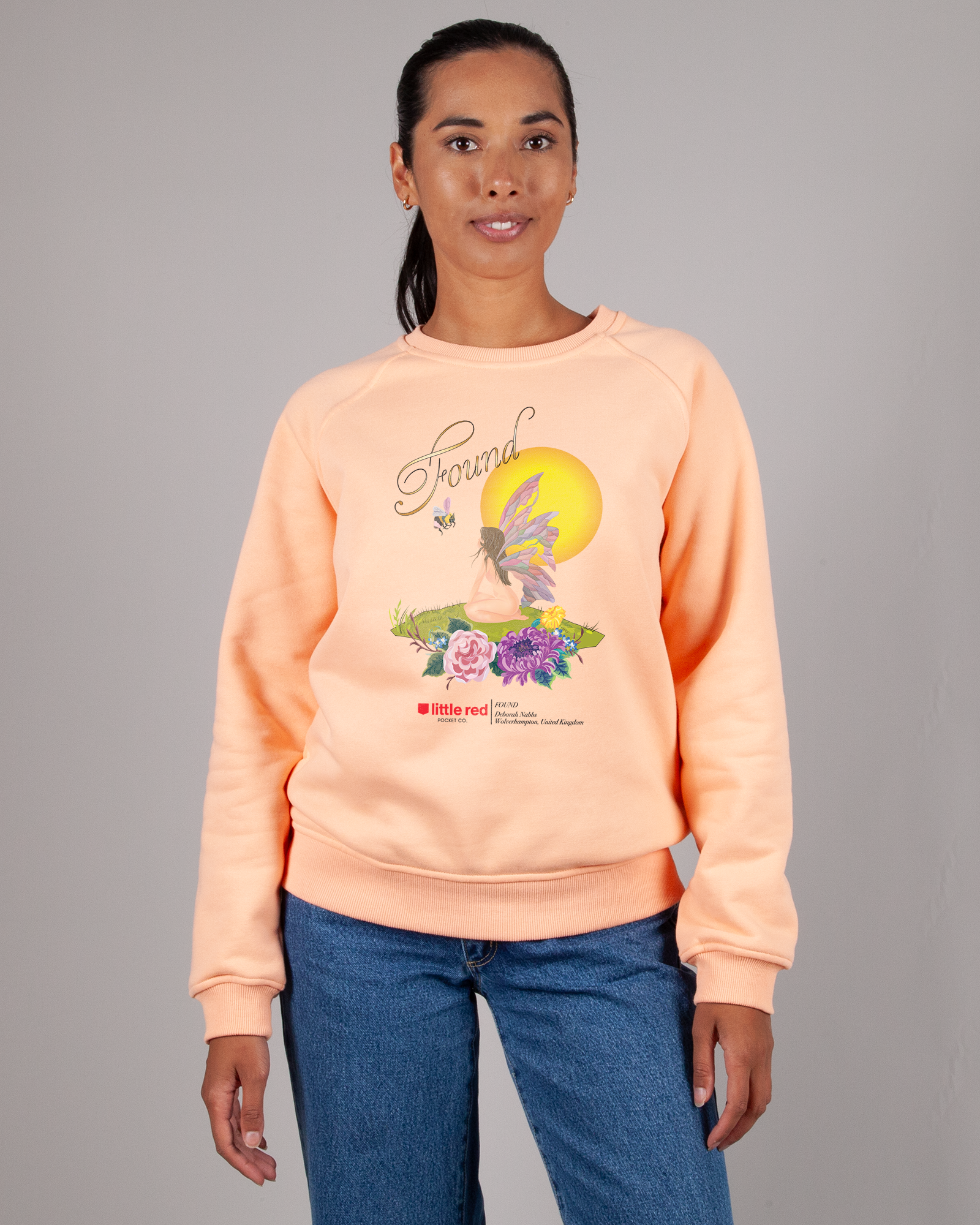 "Found" Female Crewneck Sweater